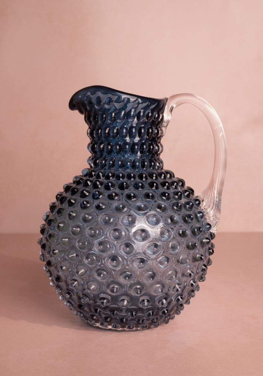 Jug Cornflower Blue Dew Drop Large Jug 2L