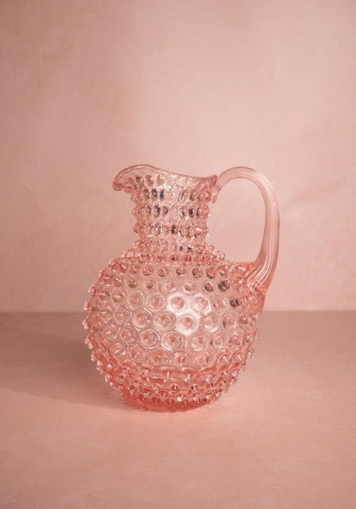 Pink Dew Drop Large Jug 2L