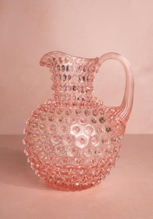 Pink Dew Drop Large Jug 2L