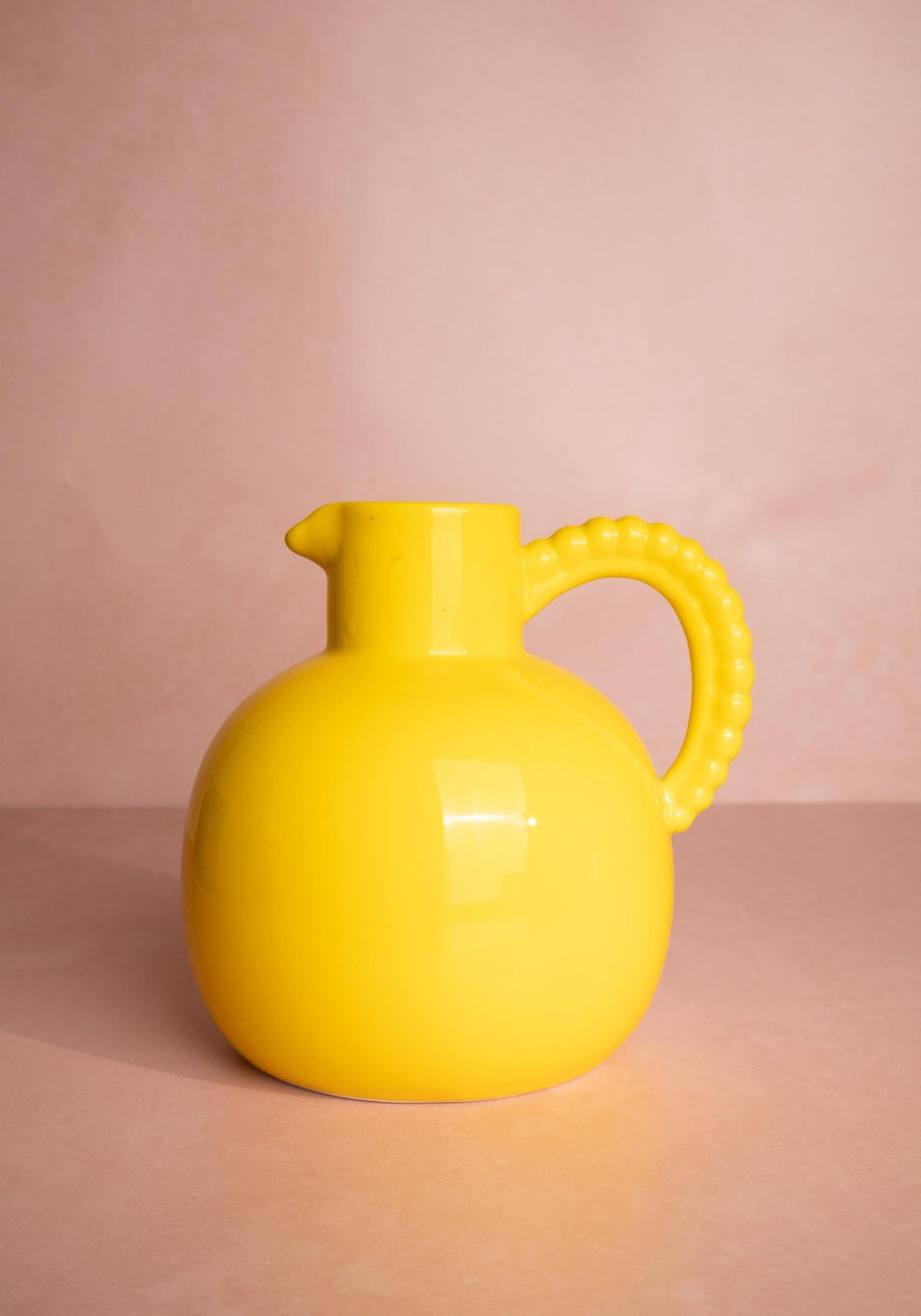 Sunshine Stoneware - Yellow Jug Hand Crafted