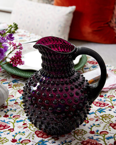 Violet Dew Drop Jug