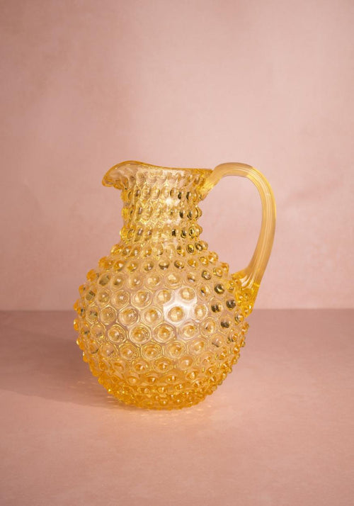 Yellow Dew Drop Large Jug 2L