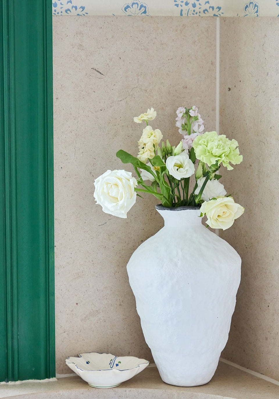 Juliet Ivory Tower Vase - Casa by Josephine Jenno