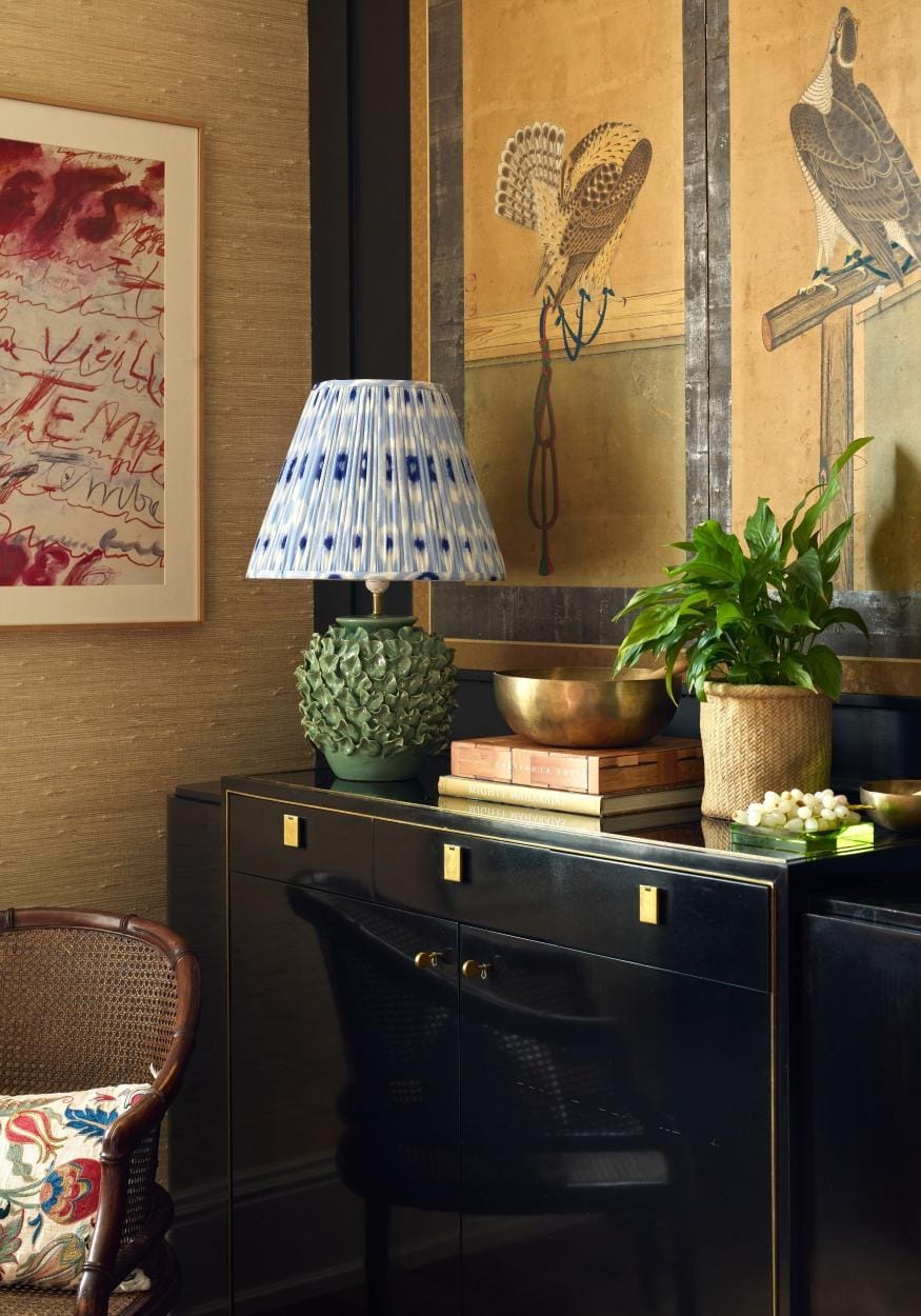 Ceramic Alissa Table Lamp, Green