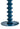 Indigo Large Ribbed Table Lamp