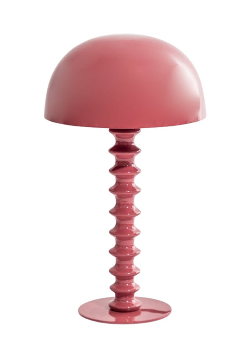 Penny Ribbed Lamp - Terracotta