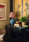 Penelope Cotton Lampshade, Red
