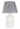 Victoria Pleated Shade - Silver