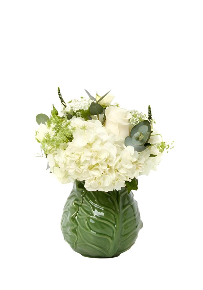 Large Cabbage Vintage Inspired Vase - Casa by Josephine Jenno