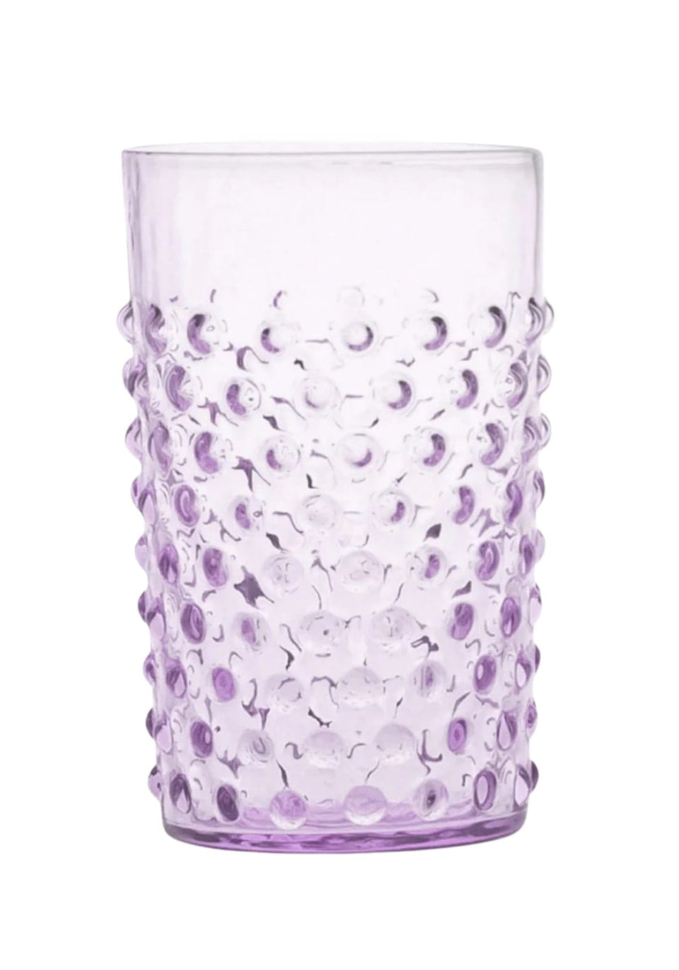 Lilac Dew Drop Jug with 4 Tumblers