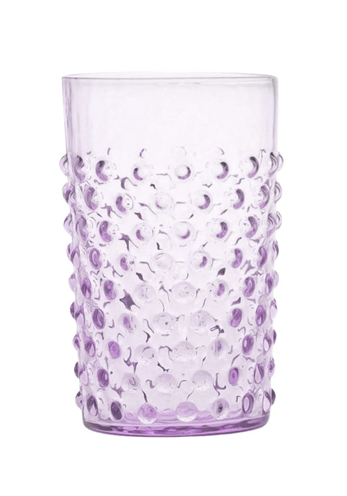 Lilac Hobnail Tumblers - Set of 4