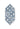 Lily's Blue Bamboo Breeze Napkins - Set of 4 - Casa by Josephine Jenno