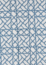 Lily's Blue Bamboo Breeze Tablecloth - Casa by Josephine Jenno