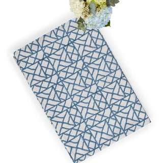 Lily's Blue Bamboo Breeze Tablecloth - Casa by Josephine Jenno