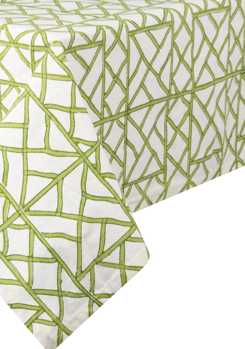 Lily's Green Bamboo Grove Tablecloth - Casa by Josephine Jenno
