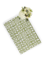 Lily's Green Bamboo Grove Tablecloth - Casa by Josephine Jenno
