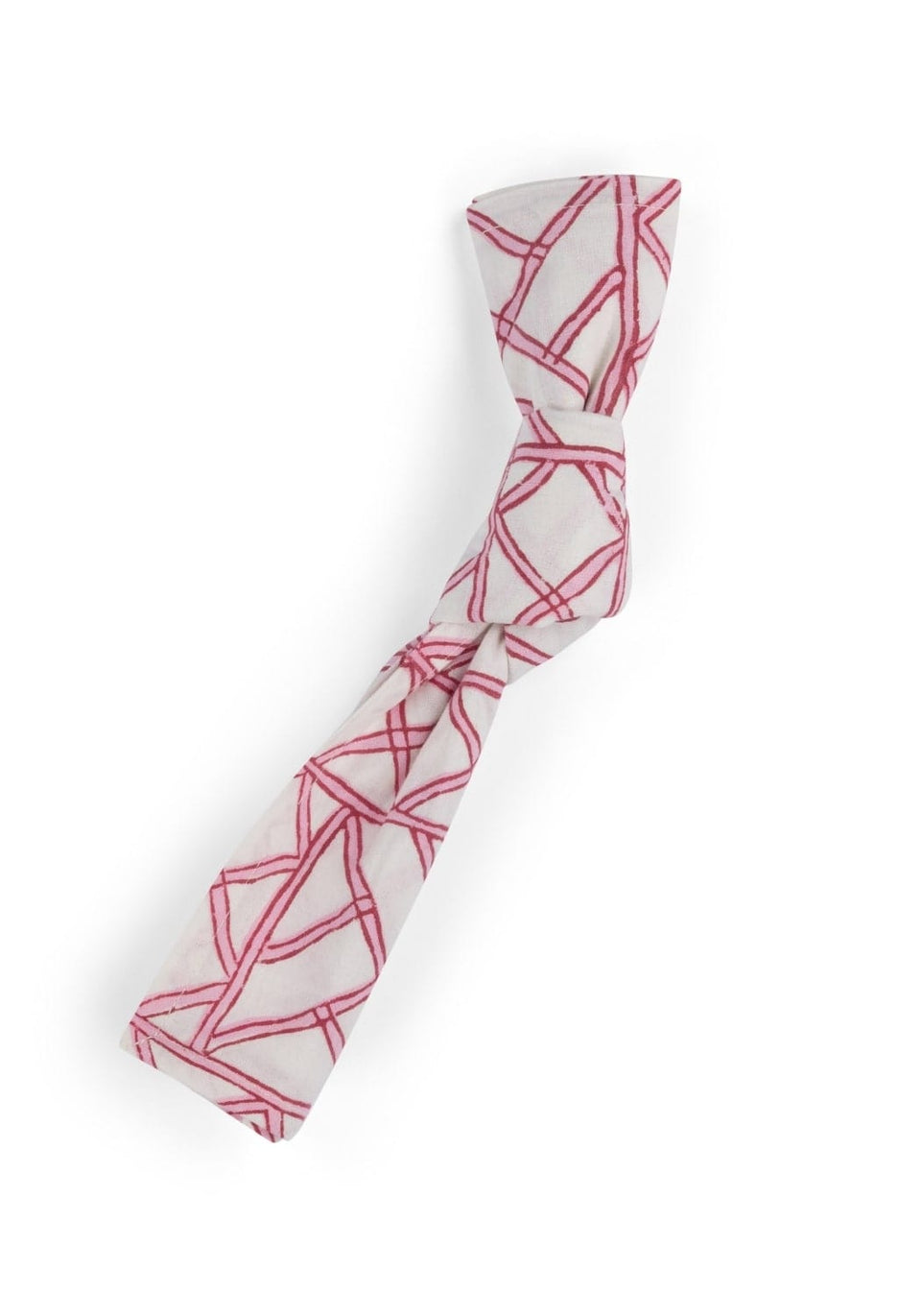 Lily's Pink Bamboo Lattice Napkins - Set of 4 - Casa by Josephine Jenno