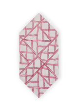 Lily's Pink Bamboo Lattice Napkins - Set of 4 - Casa by Josephine Jenno