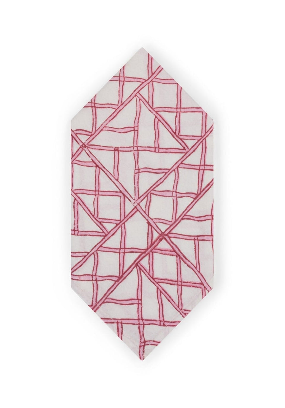 Lily's Pink Bamboo Lattice Napkins - Set of 4 - Casa by Josephine Jenno
