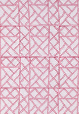 Lily's Pink Bamboo Lattice Tablecloth - Casa by Josephine Jenno
