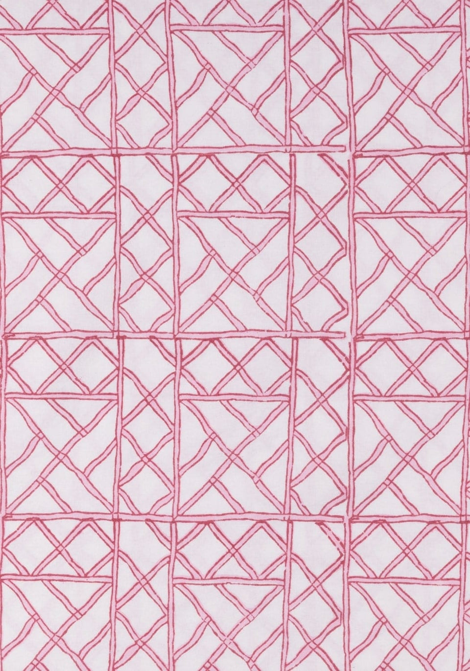 Lily's Pink Bamboo Lattice Tablecloth - Casa by Josephine Jenno