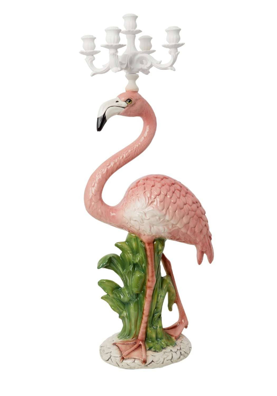 Lucy in the Sky Flamingo Candleholder - Casa by Josephine Jenno
