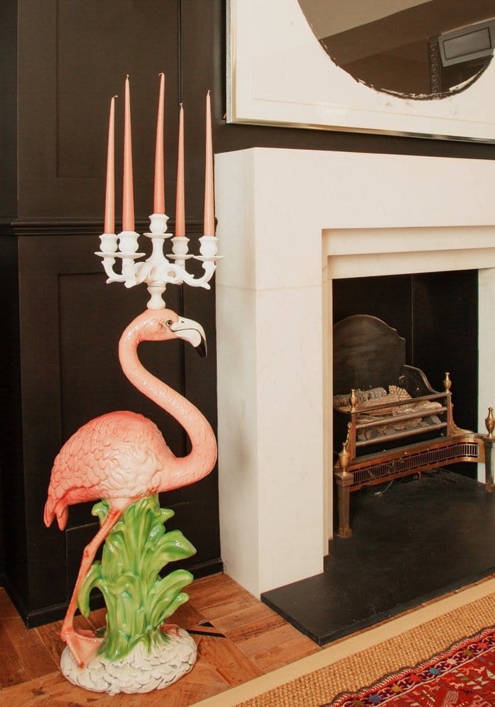 Lucy in the Sky Flamingo Candleholder - Casa by Josephine Jenno