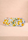 Buds in May — Hand-Painted Lunch Plates Inspired by Matisse Set of 4