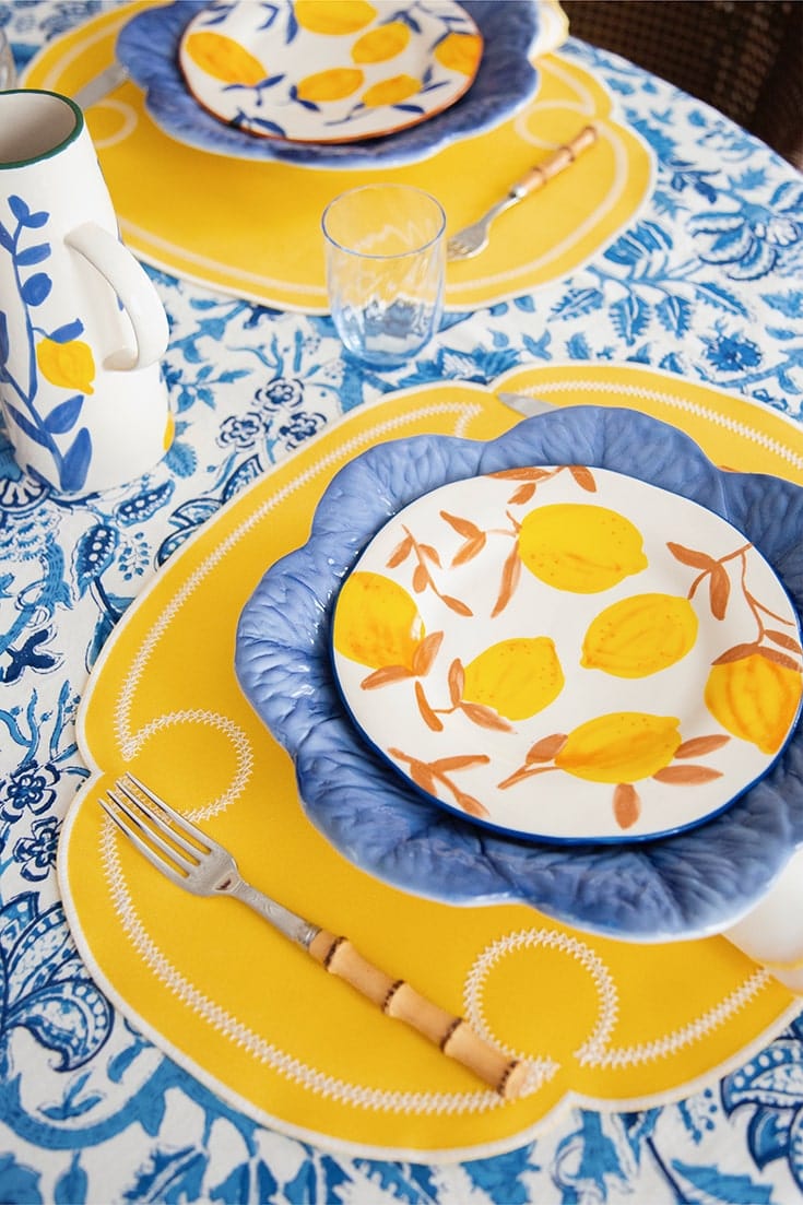 Buds in May Lunch Plates