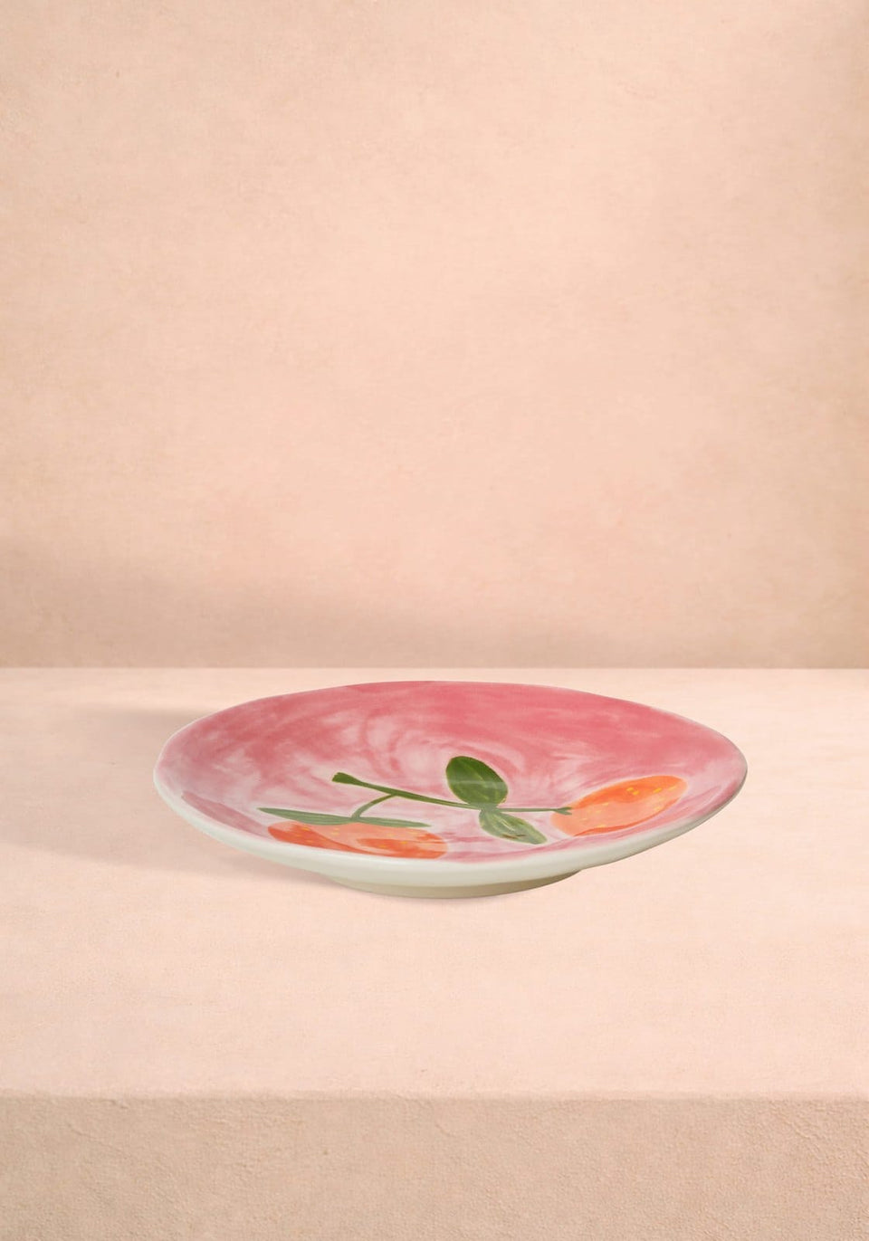 Lunch Plates Peaches and Keen Plates After Matisse  - Set of 4