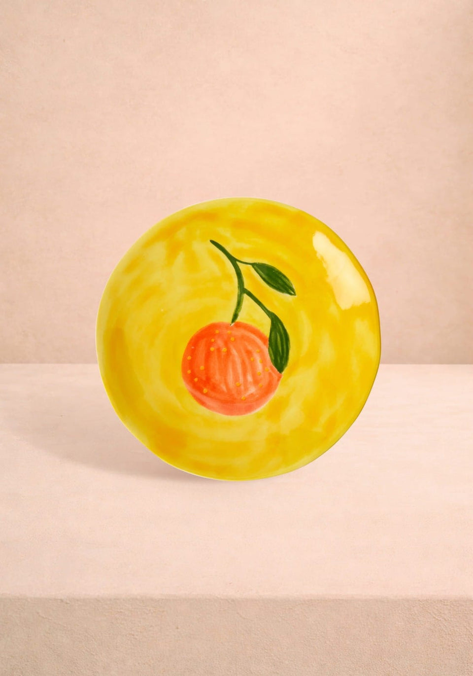 Lunch Plates Peaches and Keen Plates After Matisse  - Set of 4