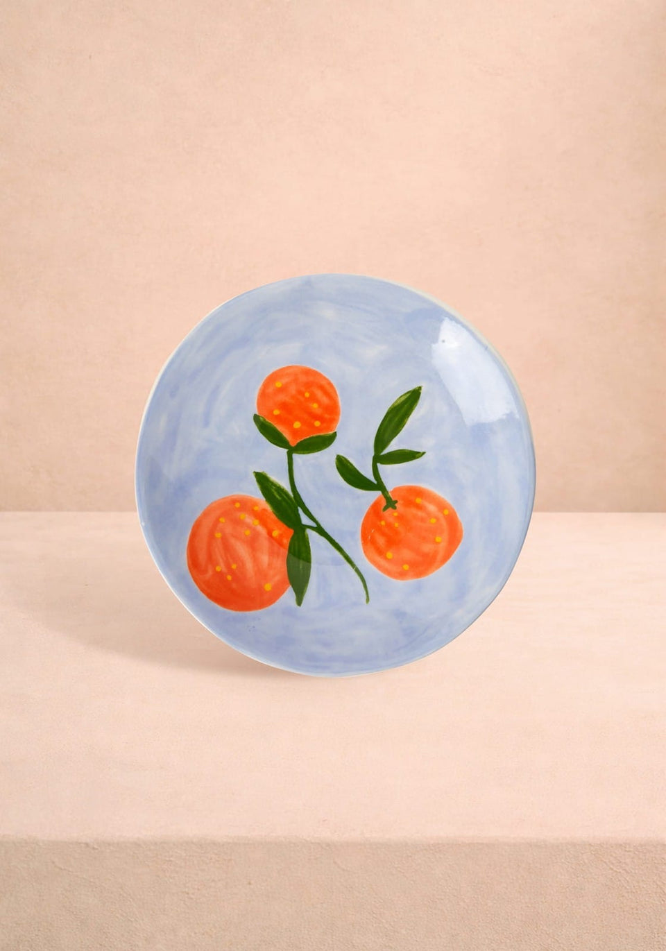 Lunch Plates Peaches and Keen Plates After Matisse  - Set of 4