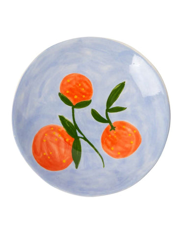 Peaches and Keen Plates After Matisse - Set of 4