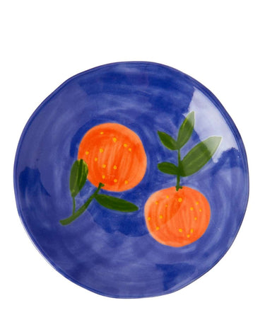 Peaches and Keen Plates After Matisse - Set of 4