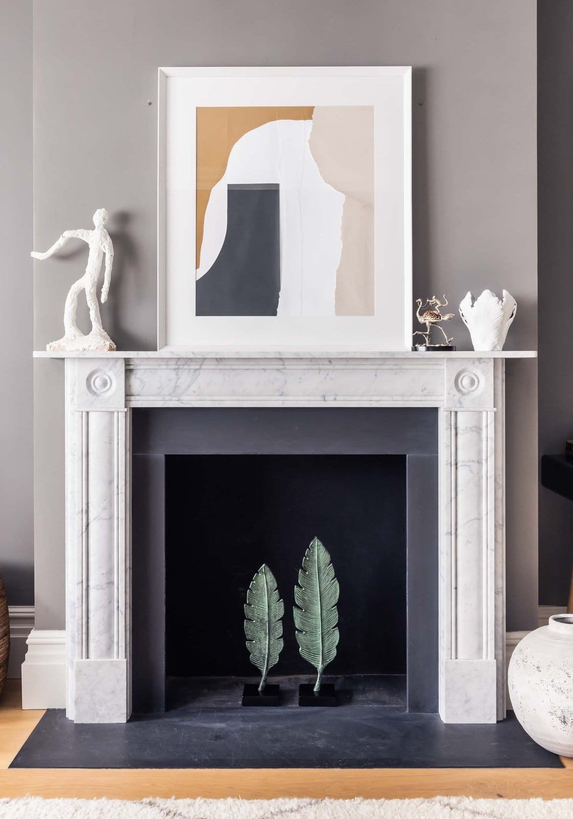 Medium Banana Leaf Plume Sculpture - Casa by Josephine Jenno