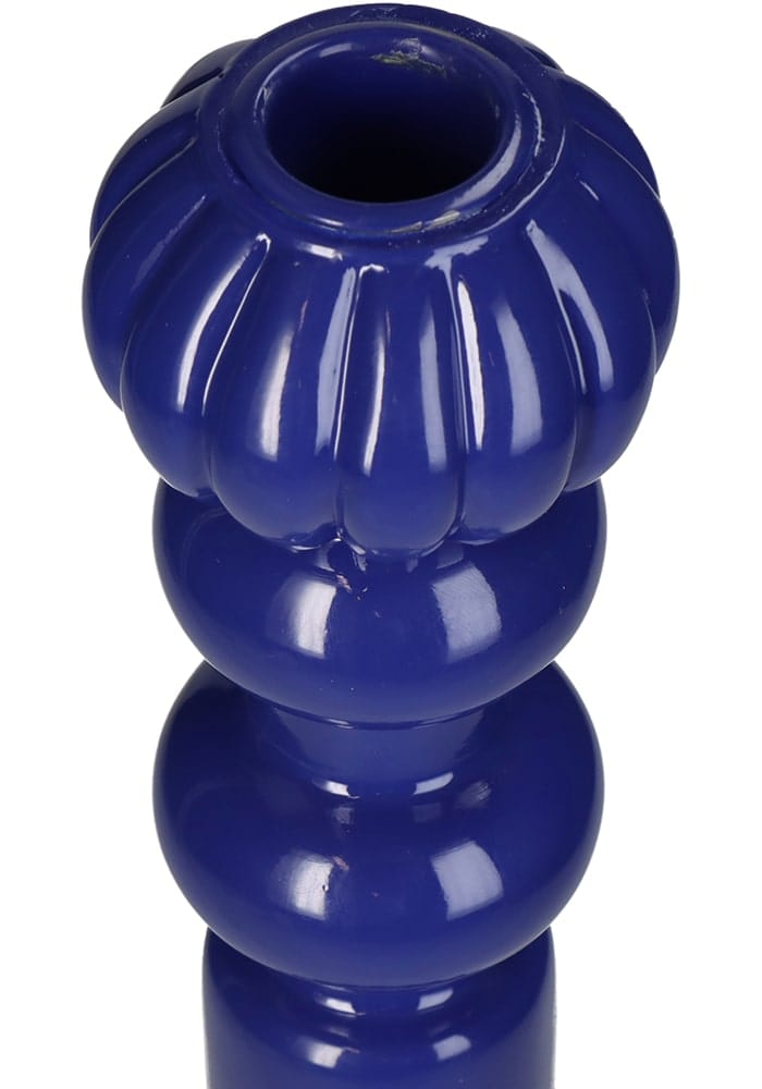 Memphis Blue Tower Geometric Candle Holder - Casa by Josephine Jenno