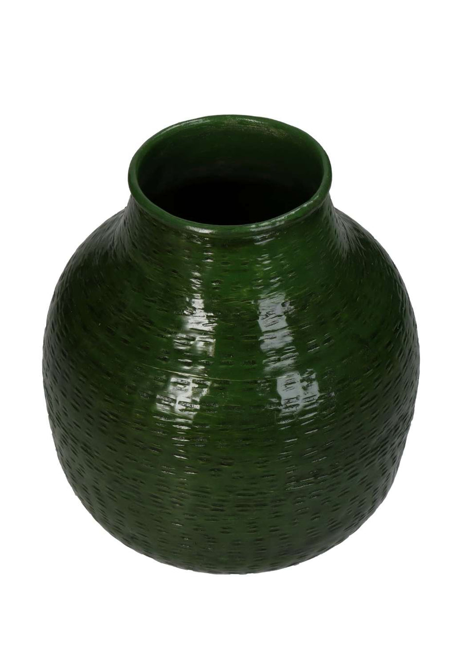 Metal Green Vase for Durability Lovers - Casa by Josephine Jenno