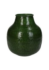 Metal Green Vase for Durability Lovers - Casa by Josephine Jenno