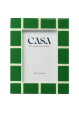 Mia Emerald Mosaic Frame 6x4" - Casa by Josephine Jenno