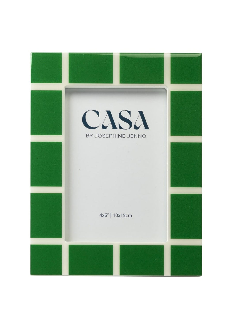 Mia Emerald Mosaic Frame 6x4" - Casa by Josephine Jenno
