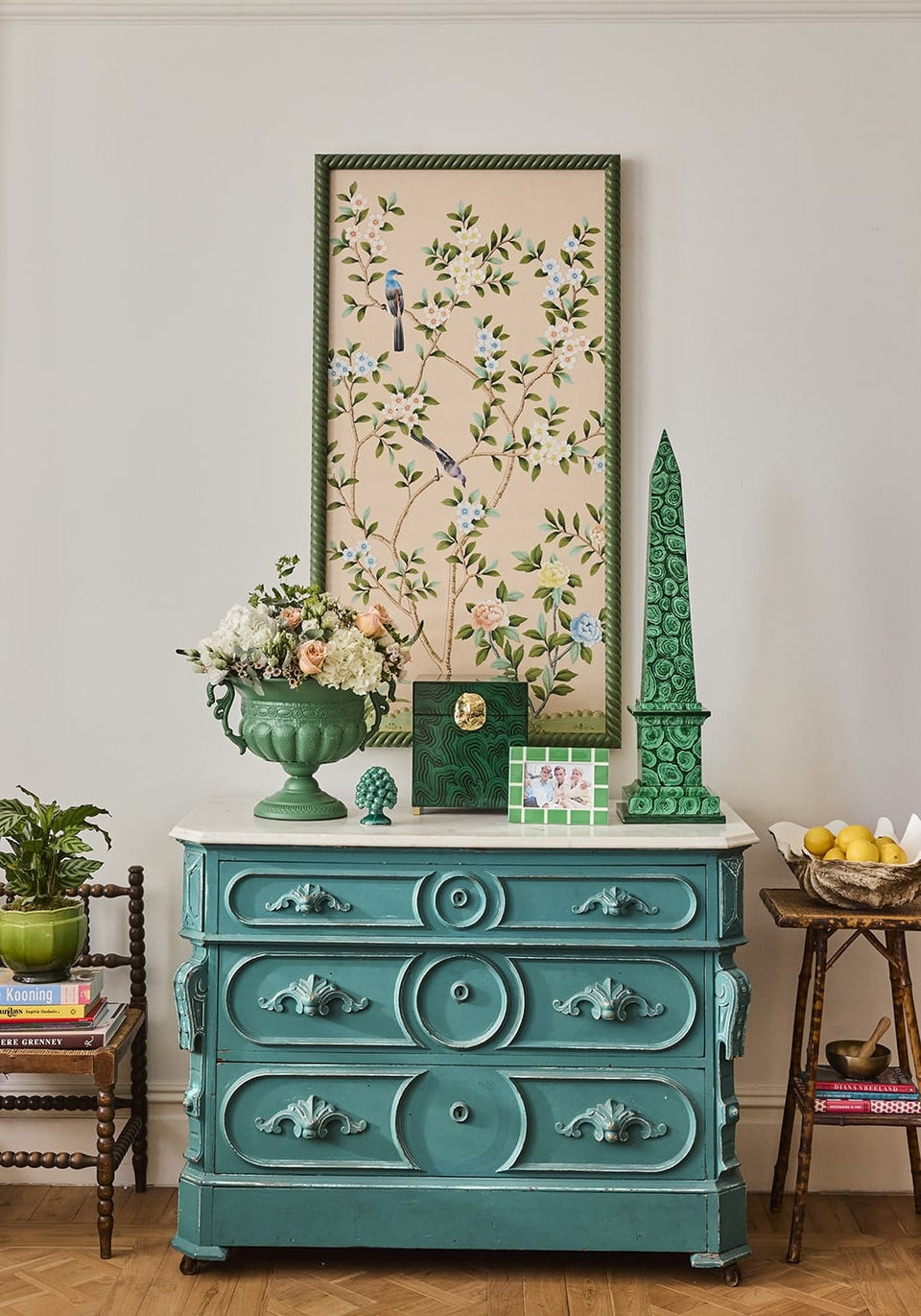 Mia Emerald Mosaic Frame 6x4" - Casa by Josephine Jenno