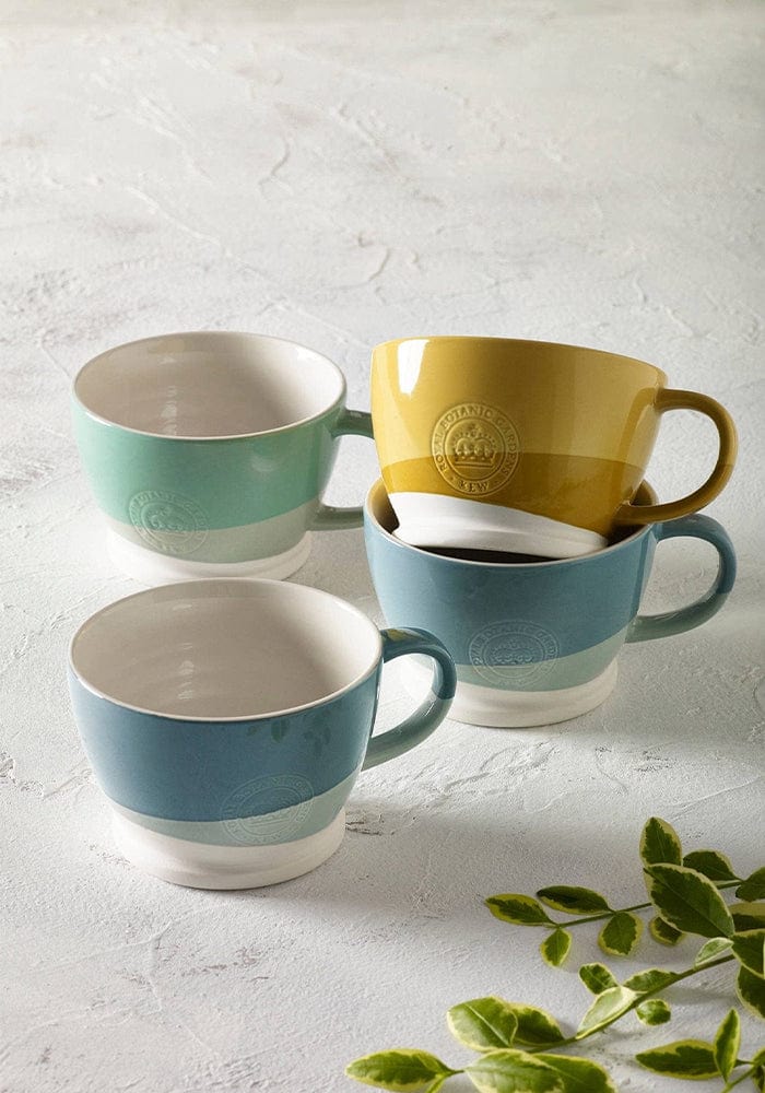 Ochre Recycled China Mug