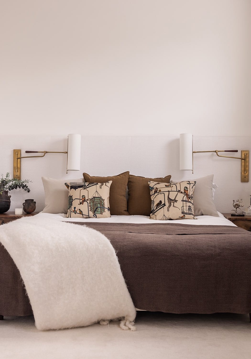 Mulberry Velvet Cushion Cover Casa JJ