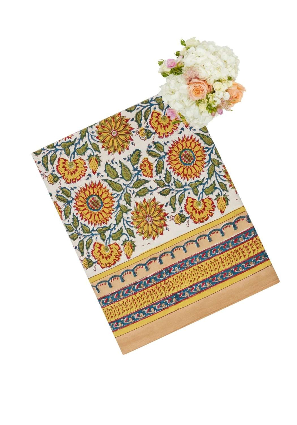 Day for Night Tablecloth Slate/Marigold main image 1