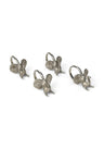Elephant Safari Pewter Napkin Ring - Set of 4