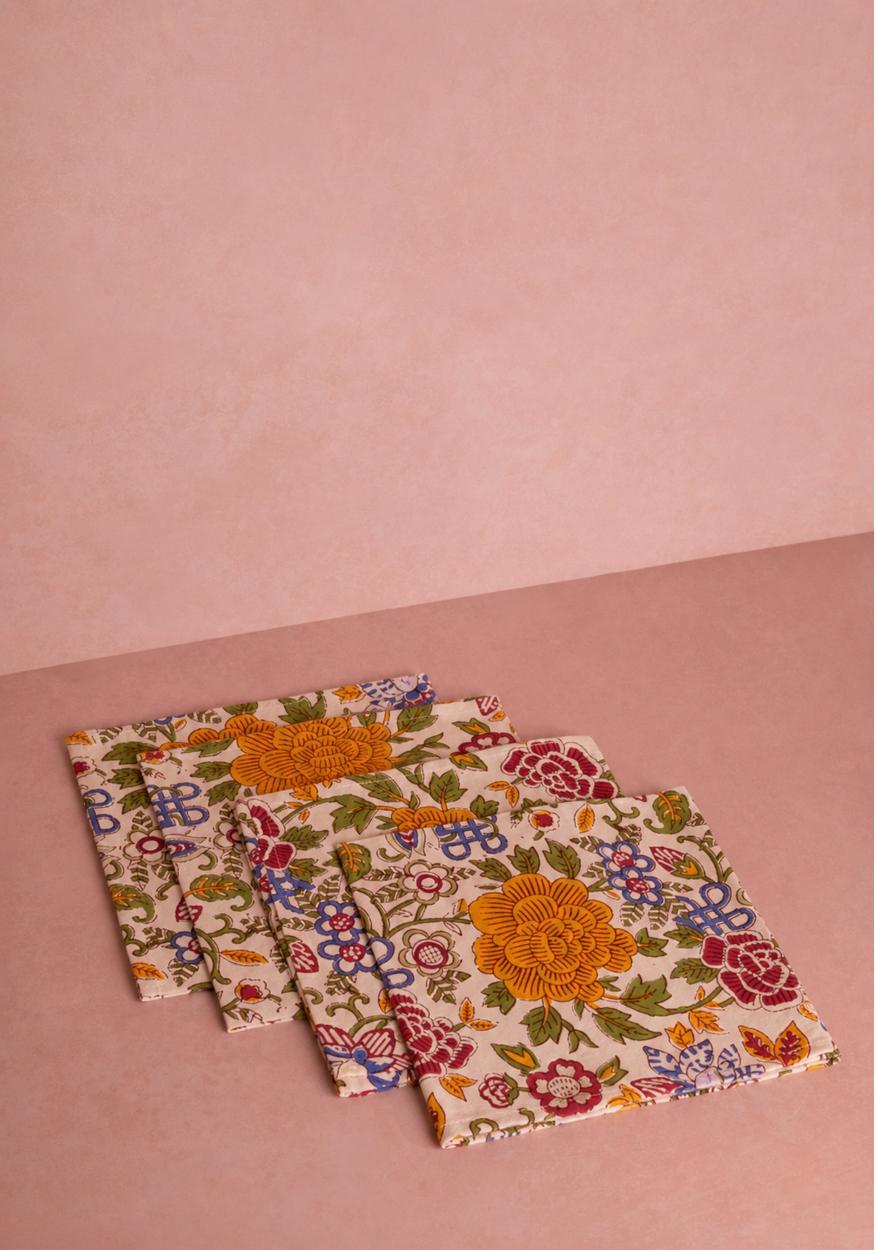 Blooming Spring Table Napkin - Set of 4