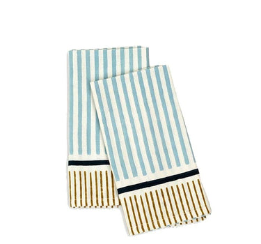 Conscious Crossroads Recycled Napkin Pair - Blue