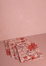 Bossa Nova Table Napkin Red - Set of 4