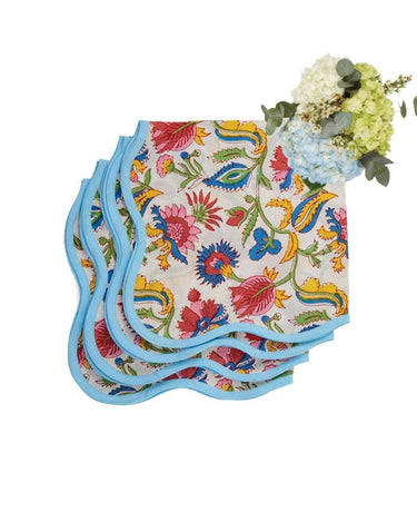 Exotic Flowers Napkins - Set of 4