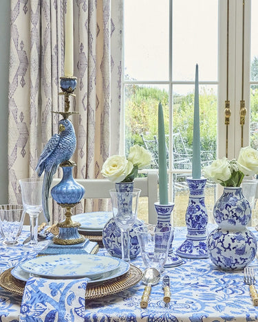 From Jaipur with Love Blue and White Table Napkin - Set of 4